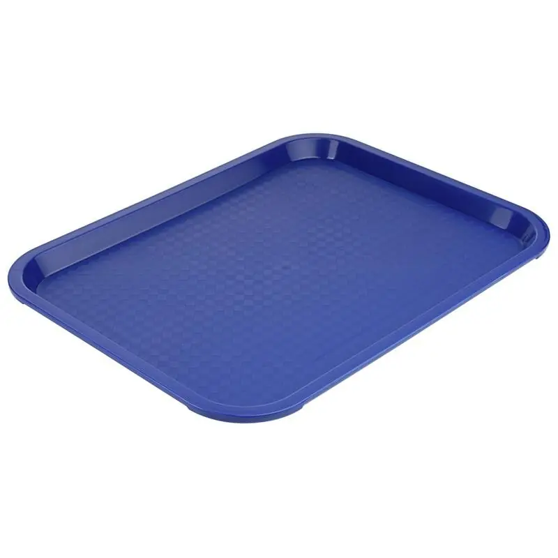 Serviertablett rechteckig aus PP blau 35 x 27 cm Preiswert