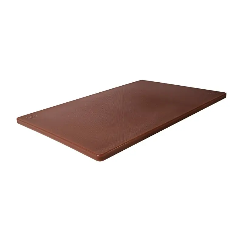 Aktuell Schneidbrett Kunststoff HACCP braun 45 x 30 x 1,2 cm