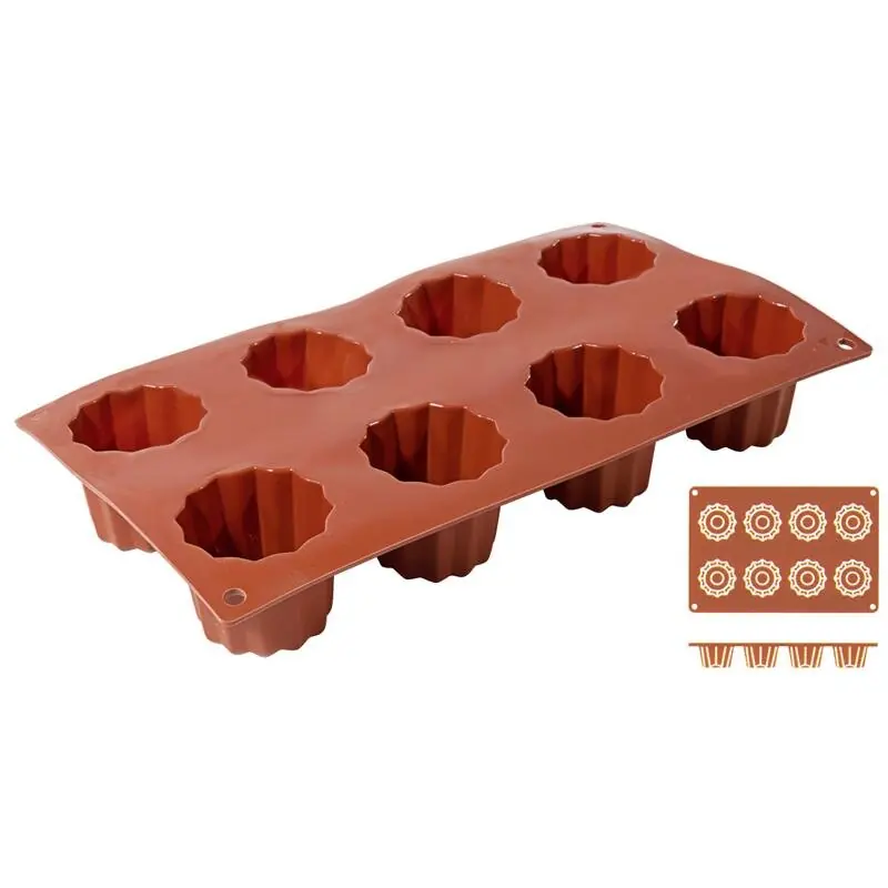 Abverkauf Silikon-Backmatte Bordelaise Ø 5,5 cm
