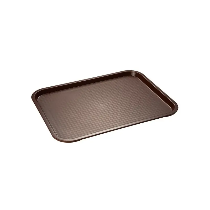 Fast Food-Tablett braun, 35 x 27 cm Billig