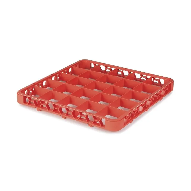 Neue Kollektion Gläserspülkorb Aufsatz Orange mit 25 Fächern