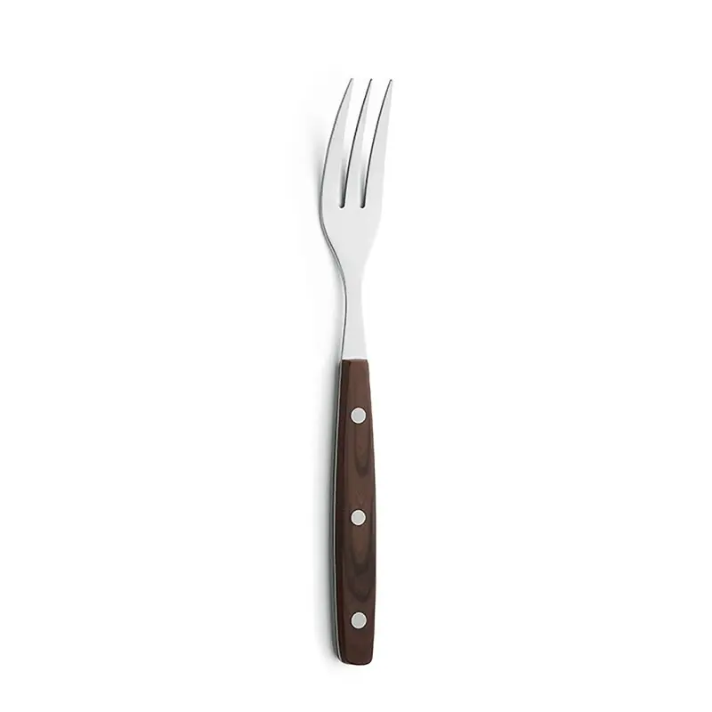 Top-Angebot Porterhouse Steakgabel Holz, Länge: 21 cm