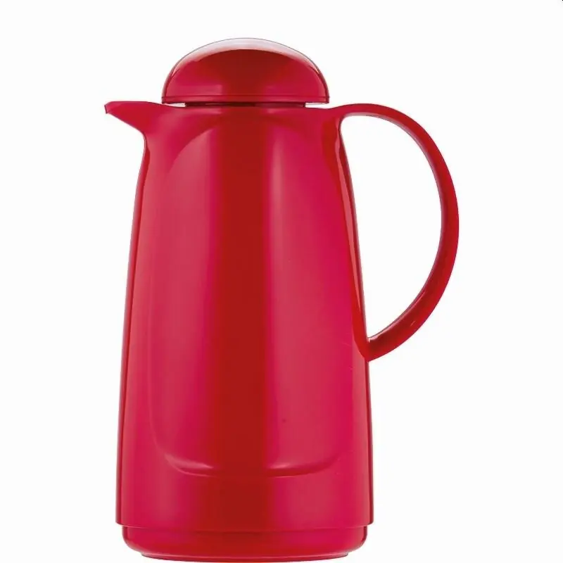 Markenware Isolierkanne Relax rot 1,0 Liter