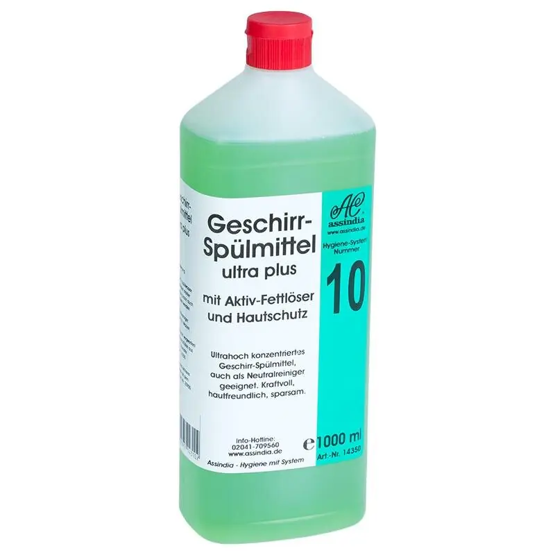 Ausverkauf Geschirrspülmittel Ultra Plus, 1 Liter Flasche