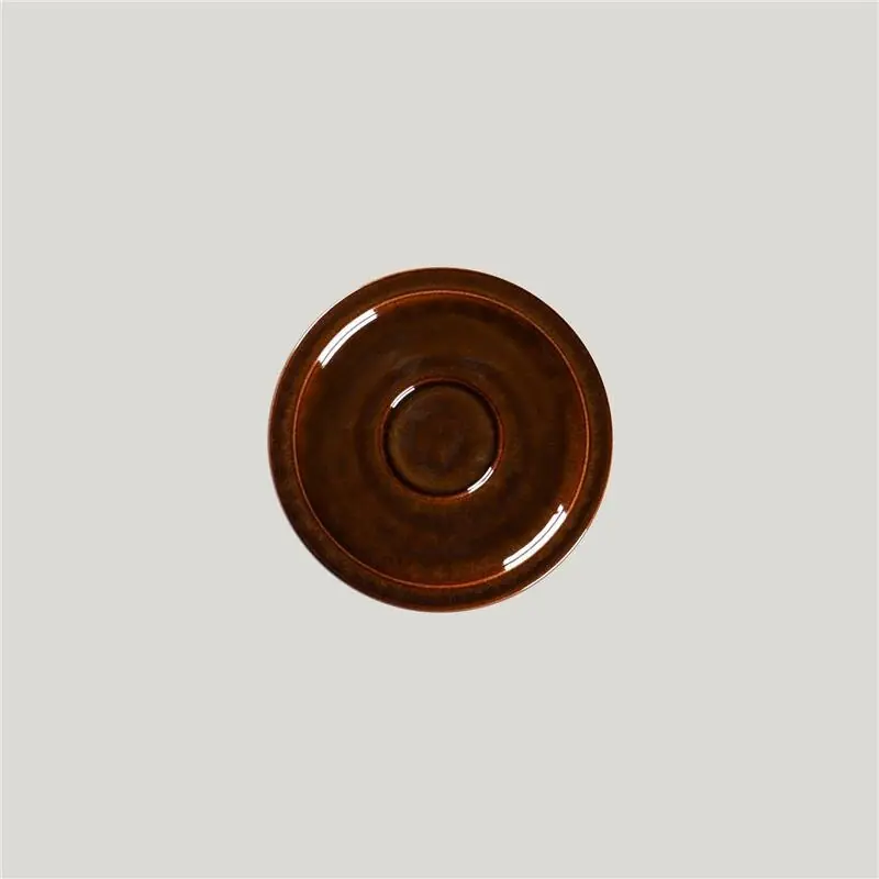 Rakstone Ease Untere für Espressotasse honey, Ø 13 cm, H: 2 cm Zertifiziert