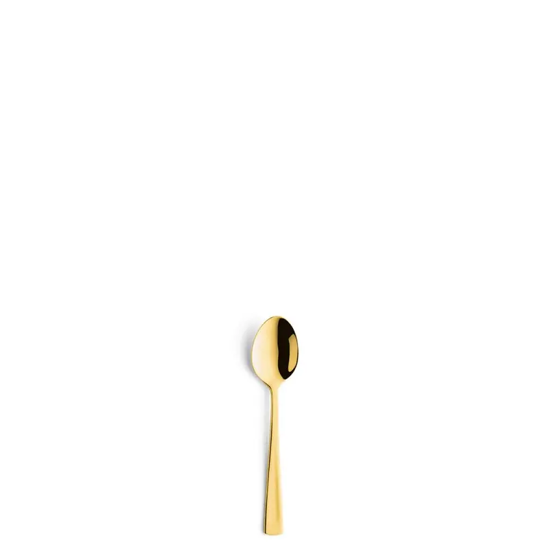 Zertifiziert Atlantic Mocca-/Espressolöffel PVD Gold, Länge: 10,8 cm