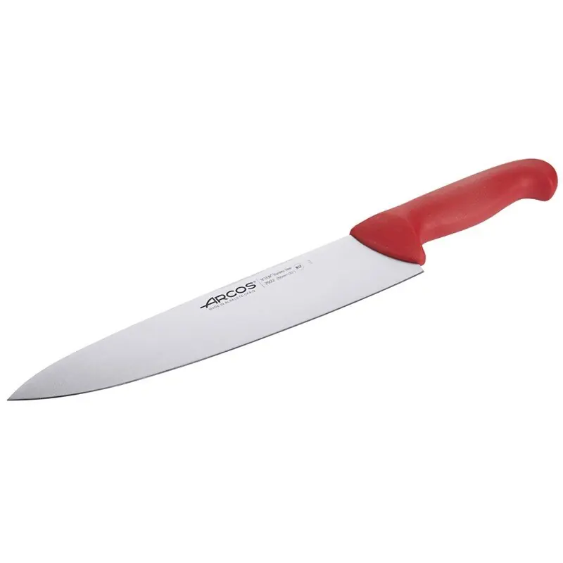 Nur Für Kurze Zeit Küchenmesser HACCP rot, Klingenlänge: 24 cm