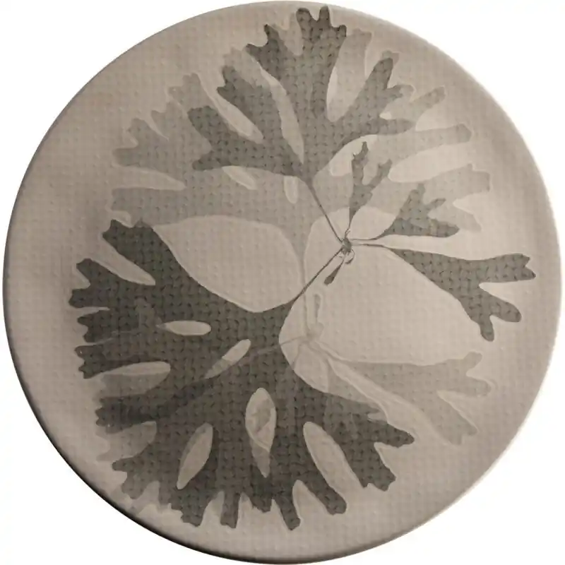 Ausverkauf Chef`s Plates Platzteller flach Taupe Seaweed, Ø 31 cm
