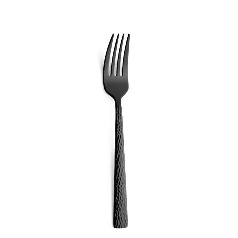 Begrenztes Angebot Felicity Menügabel PVD schwarz, Länge: 19,9 cm