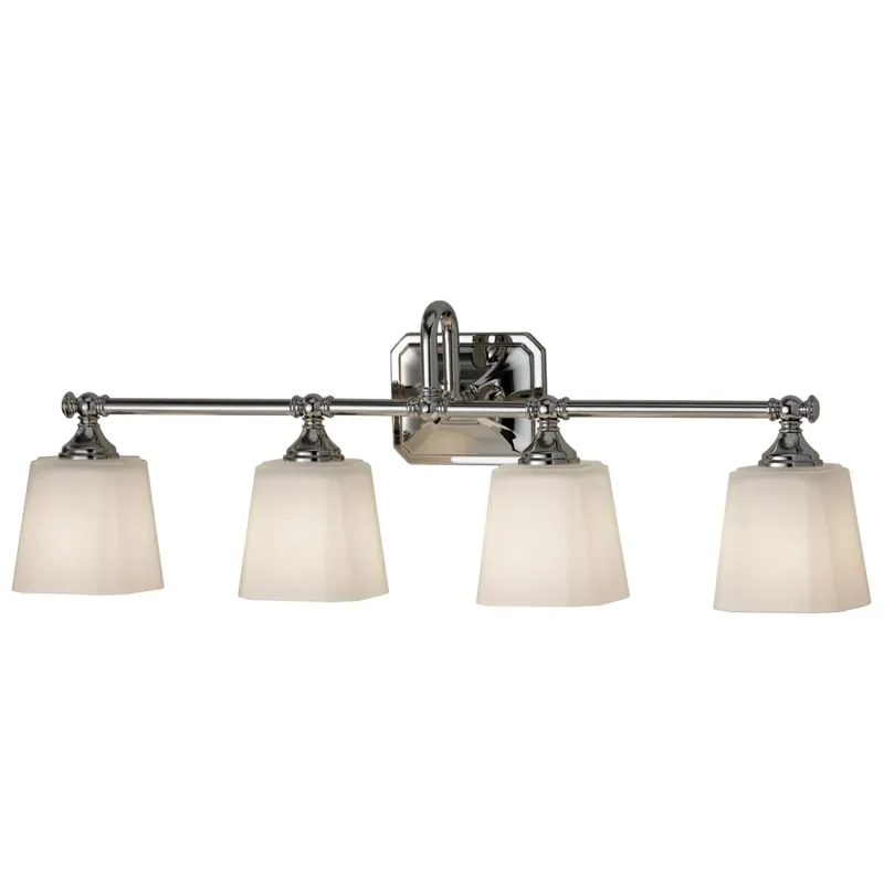 Direktkauf Große LED Wandleuchte Bad in Chrom Weiß 76cm lang IP44