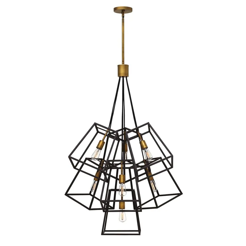 Bronze Deckenleuchte TORRE kürzbar 7-flmg Lampe Begrenztes Angebot