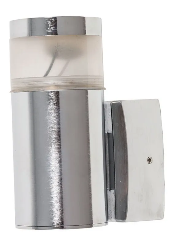 Neue Kollektion Außen Wandlampe Chrom aus Messing rostfrei GU10