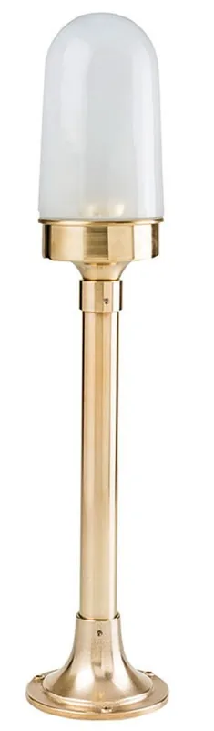Wegbeleuchtung Garten Messing Glas H:65cm MILOS Knallerangebot