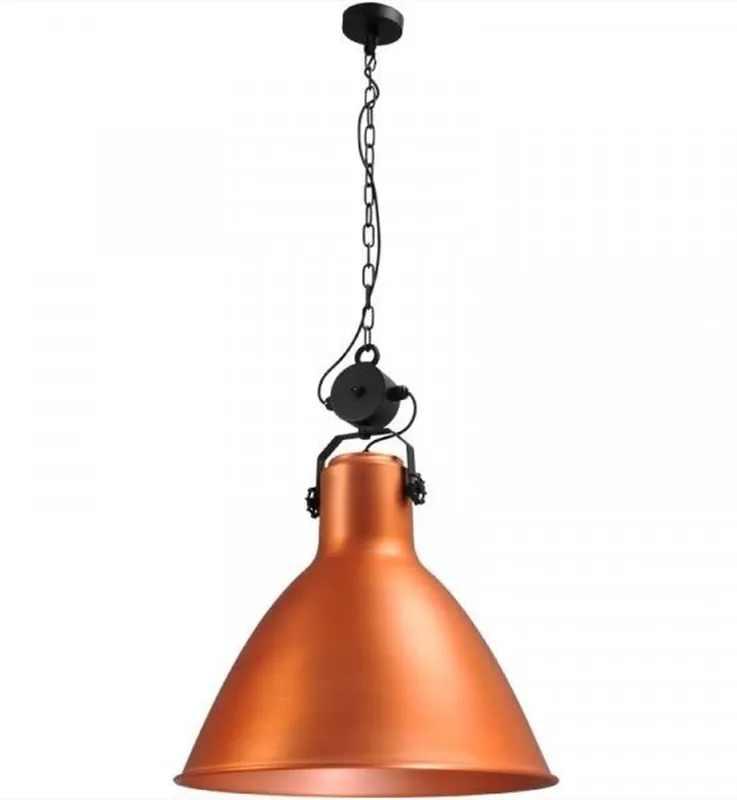 Abverkauf Industrie Hängeleuchte Kupfer Ø58cm