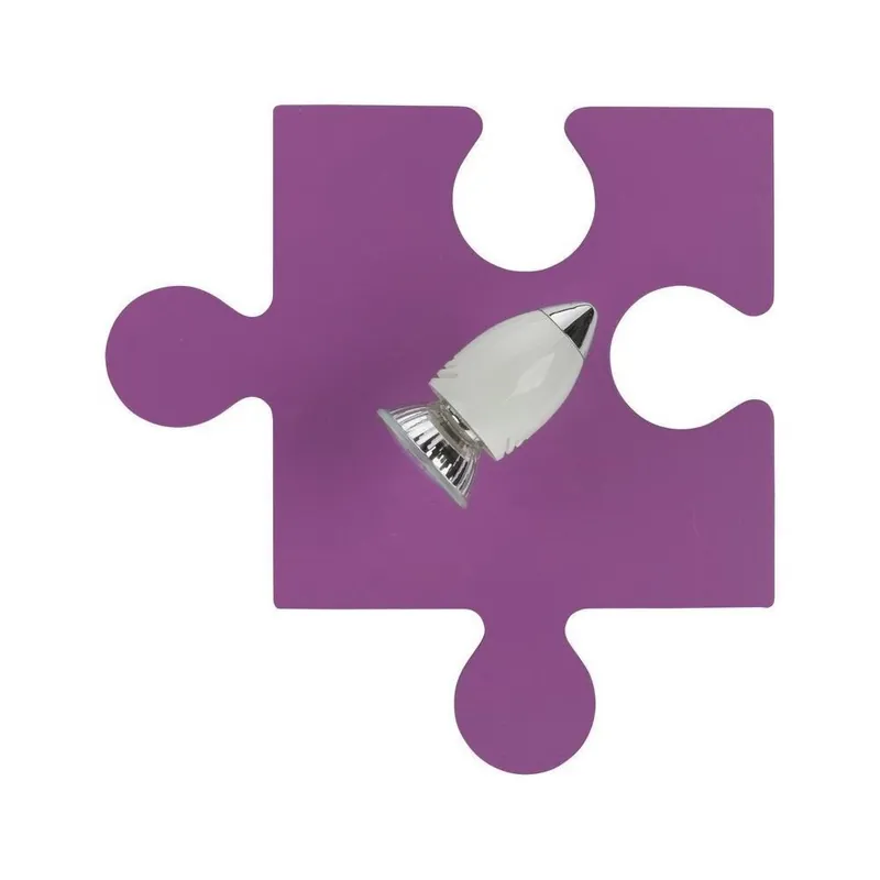 Rabatt Kinderleuchte PUZZLE in Lila