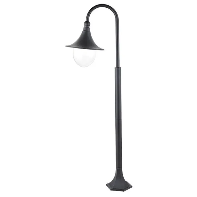 Klassische Wegeleuchte Garten IP44 Schwarz Meistverkauft