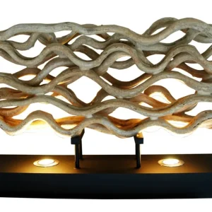 LED Tischlampe Treibholz modernes Design dekorativ Direkt Vom Hersteller