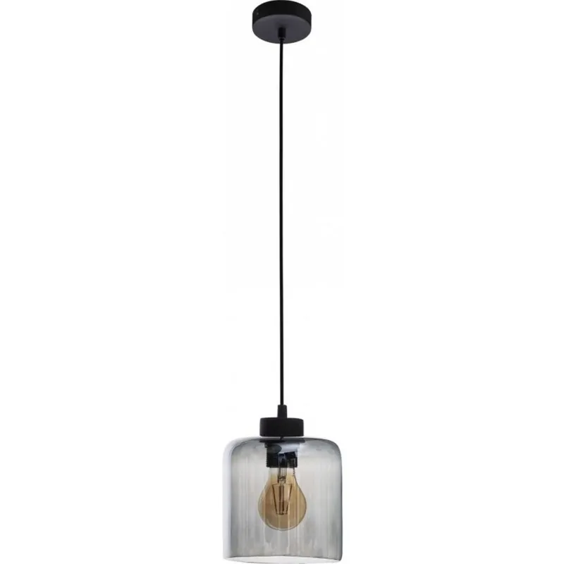 Sale Hängelampe in Graphit Glas Esstisch Lampe ATIRI