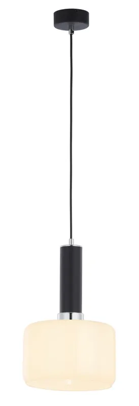 Preiswert Metall Pendelleuchte Schwarz Weiß E27 blendarm