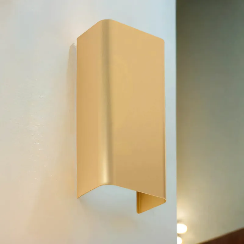 Schneller Versand Wandlampe 2-flammig Up Down in Gold GU10 flach Wand Treppe