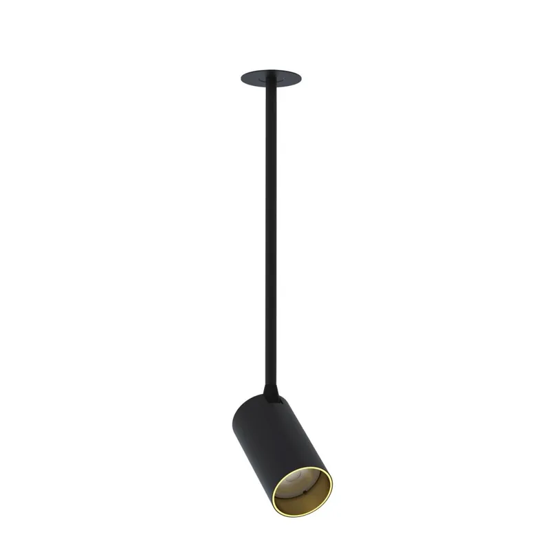 Nur Für Kurze Zeit Einbau Deckenstrahler verstellbar GU10 in Schwarz Gold