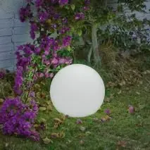 Kugelleuchte Kabel Stecker Ø 30 cm IP65 E27 LED 2700K Garten Echt