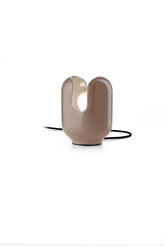 Online Kaufen Tischleuchte Keramik 14,5 cm breit 20 cm hoch Braun E27