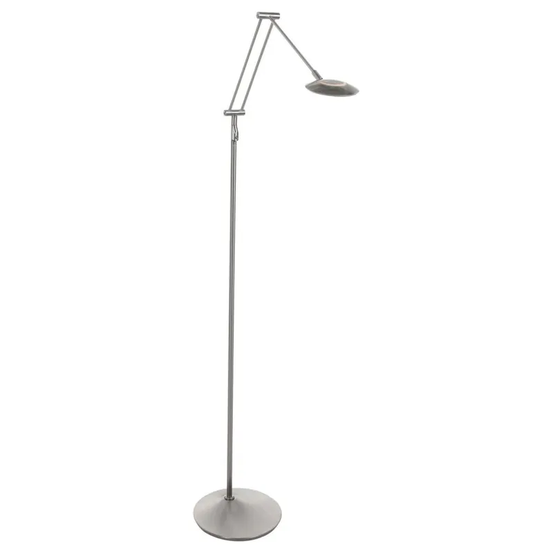 LED Stehlampe Modern in Stahl 185 cm flexibel dimmbar Kracherpreis
