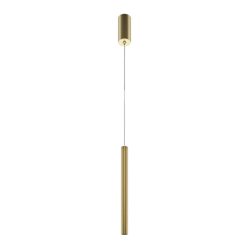 Ausverkauf LED Hängeleuchte Aluminium rund Ø 3 cm H: max. 340 cm
