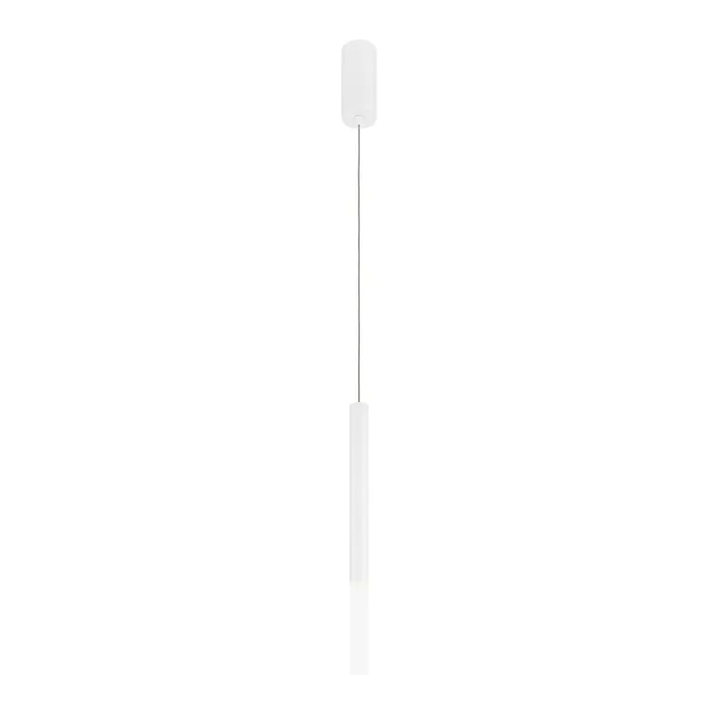Geprüft Hängeleuchte Aluminium LED Ø 3 cm rund H: max. 345 cm