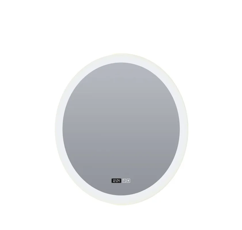 Begrenztes Angebot LED Wandspiegel mit Licht Touch Dimmer IP44 28 W rund