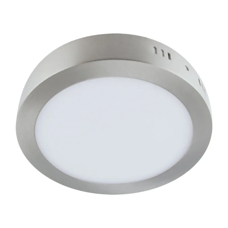 LED Deckenleuchte rund D: 22,5 cm Chrom Weiß 4000 K 2010 lm Top-Preis
