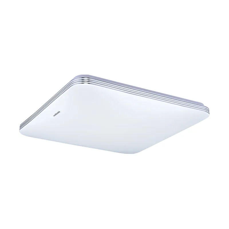 Weiße Deckenlampe LED IP44 28 cm breit 4000 K Bad Preiswert