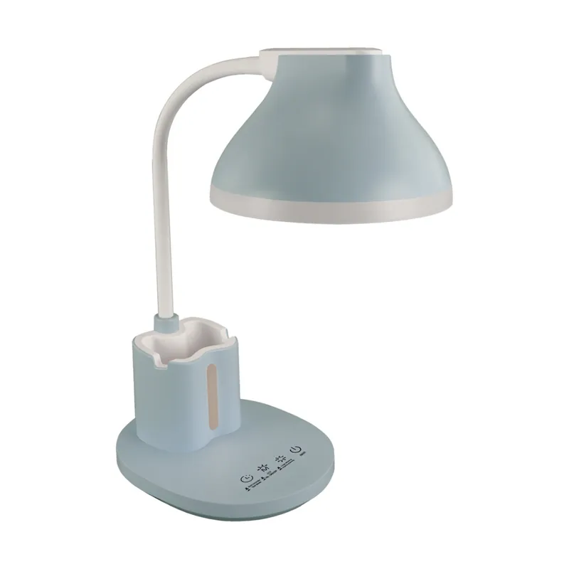 LED Schreibtischlampe Kinder Stiftehalter Touch Farbwechsel Angebot