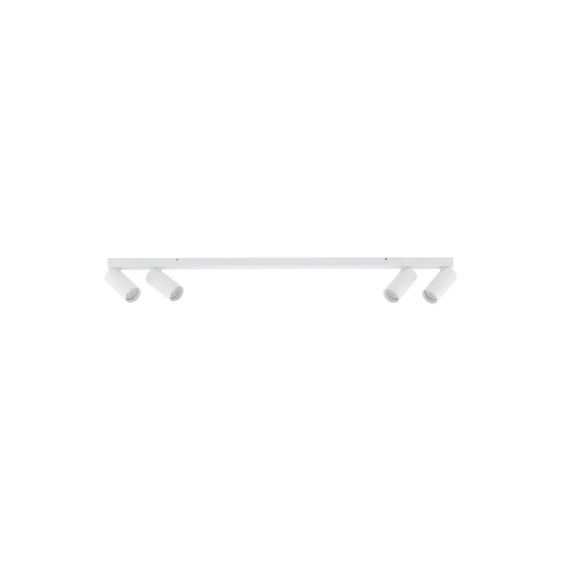 Schwenkbarer Deckenspot GU10 Weiß Metall 90,5 cm lang Online Kaufen