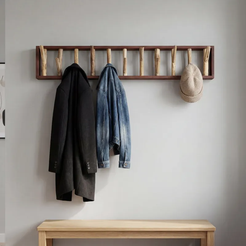 Jetzt Bestellen Wandgarderobe Treibholz 50 cm in Natur Handarbeit