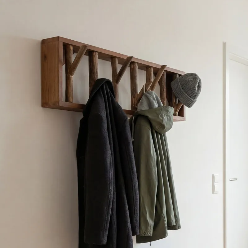 Bestseller Wandgarderobe Treibholz 36 cm in Natur Handarbeit