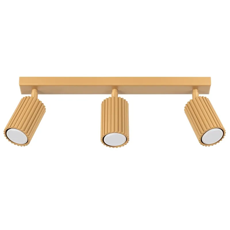 Moderner Deckenstrahler 3-flammig GU10 B: 45 cm in Gold Jetzt Bestellen