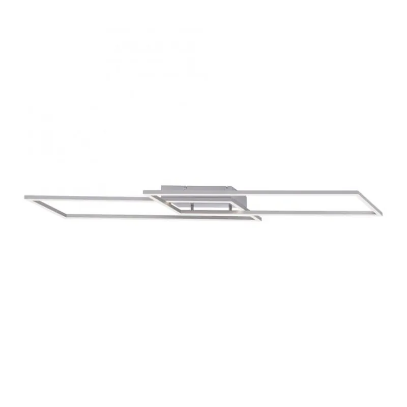 Zertifiziert LED Deckenlampe dimmbar in Stahl 41 W 5400 lm Modern