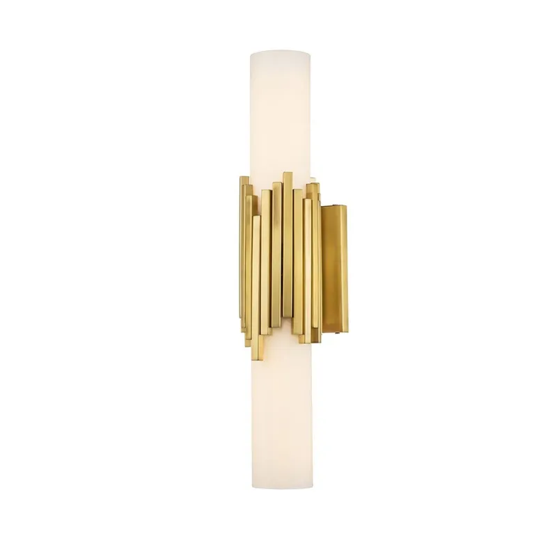 Badezimmerlampe Wand LED G9 55,9 cm hoch Metall Glas IP44 Markenware