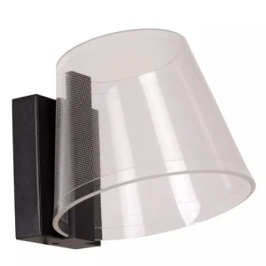 Nur Heute LED Wandleuchte Schwarz IP44 B:15 cm 10 W 600 lm 3000 K