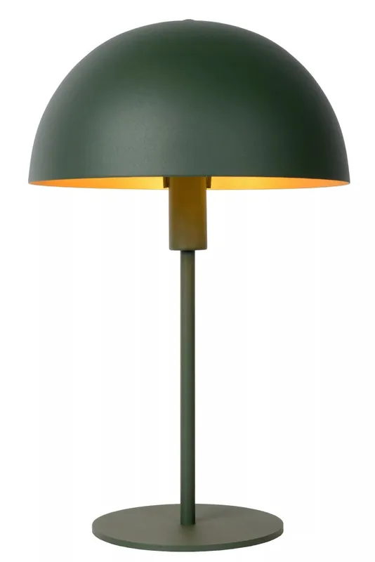 Letzte Chance Grüne Tischlampe Metall indirekt E14 40 cm Industrie