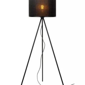 Stehleuchte Tripod Modern Bambus wohnlich E27 142 cm Nur Heute