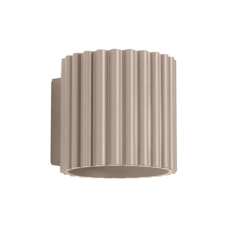 Moderne Wandleuchte Up Down Taupe G9 10 cm indirekt Billig