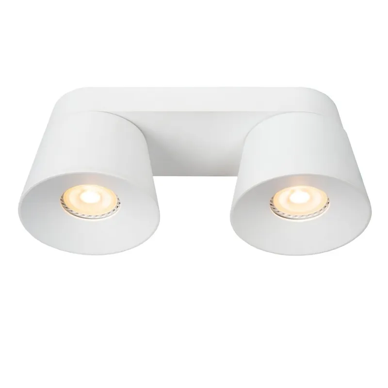 Deckenstrahler Metall Weiß GU10 L:22 cm modern Nur Heute