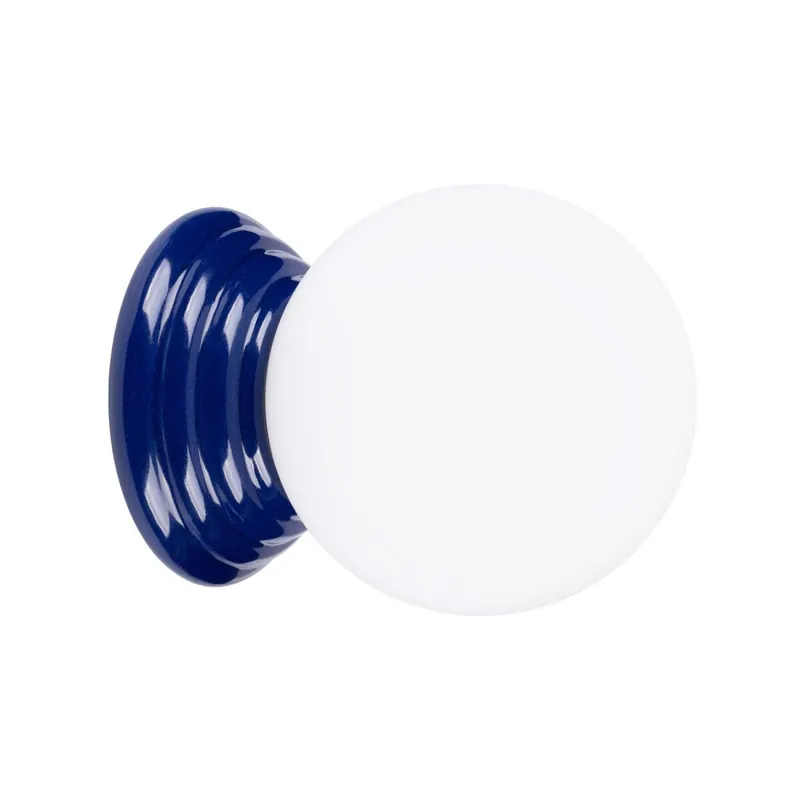 Wandleuchte Keramik Glas Blau G9 IP44 B:12 cm blendarm Sale