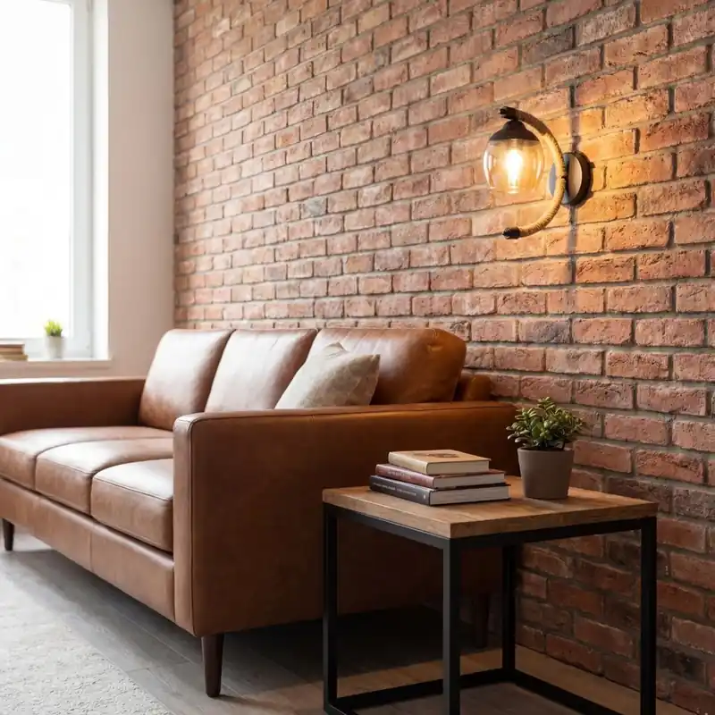 Letzte Chance Wandlampe Metall Rauchglas E27 H: 30 cm Modern YLONA