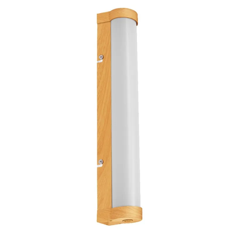 LED Wandleuchte dimmbar CCT Metall Holz 3000-4000K IP44 Preis Gesenkt