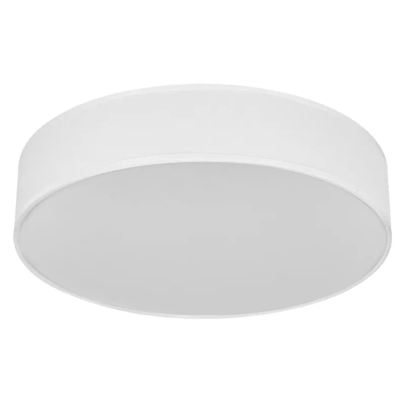 Deckenleuchte Weiß Stoff E27 L:40cm blendarm OSRAM Kracherpreis