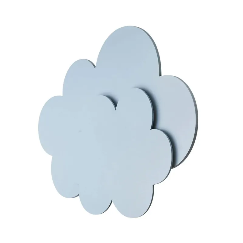 Garantierte Lieferung LED Kinderlampe Wand Wolke mit Schalter B: 35 cm Hellblau